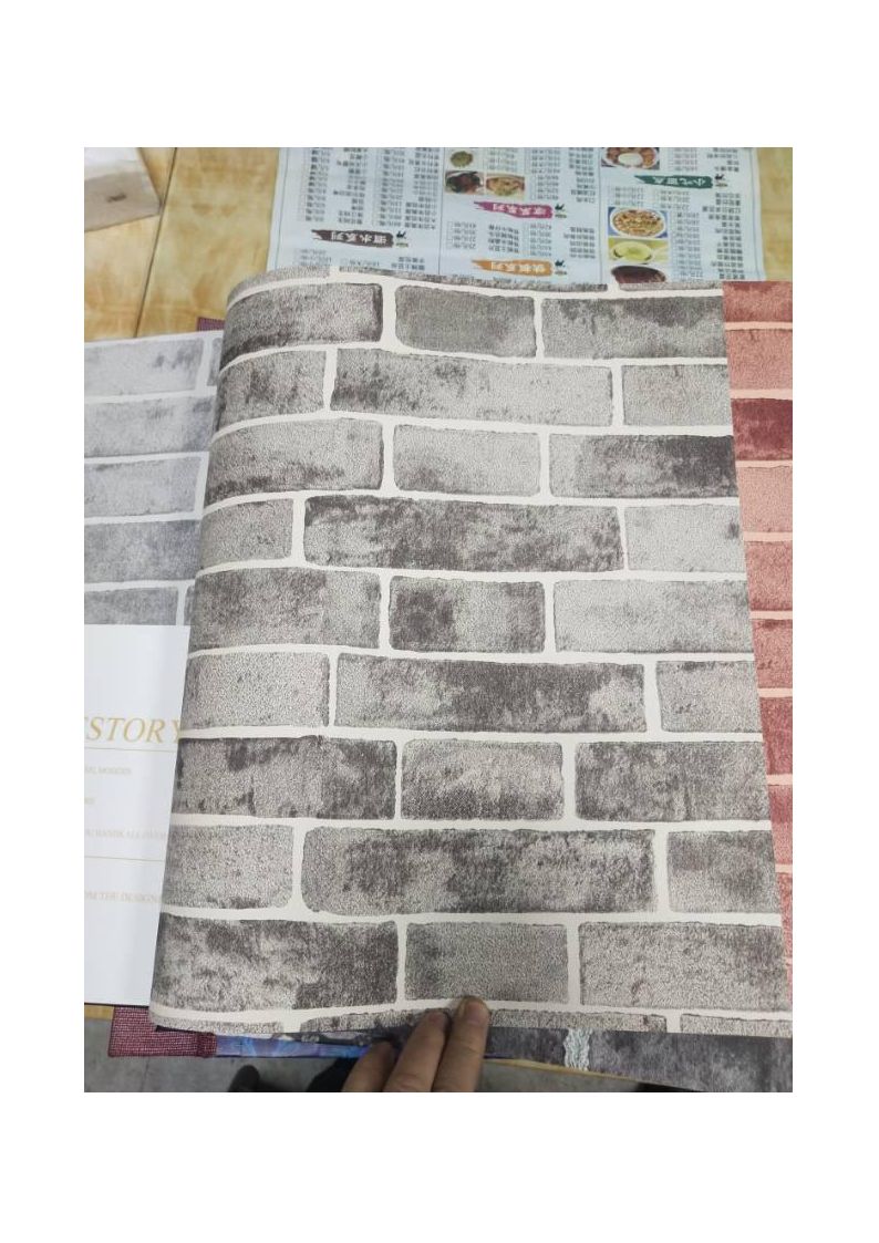 wallpaper, pvc wallpaper, 3D PVC wallpaper cover detail image 5