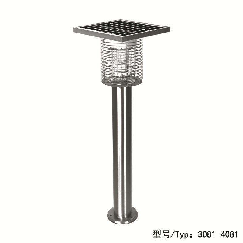 Solar-powered mosquito repellent lamp Outdoor lawn lamp Electric LED electric home mosquito repellent