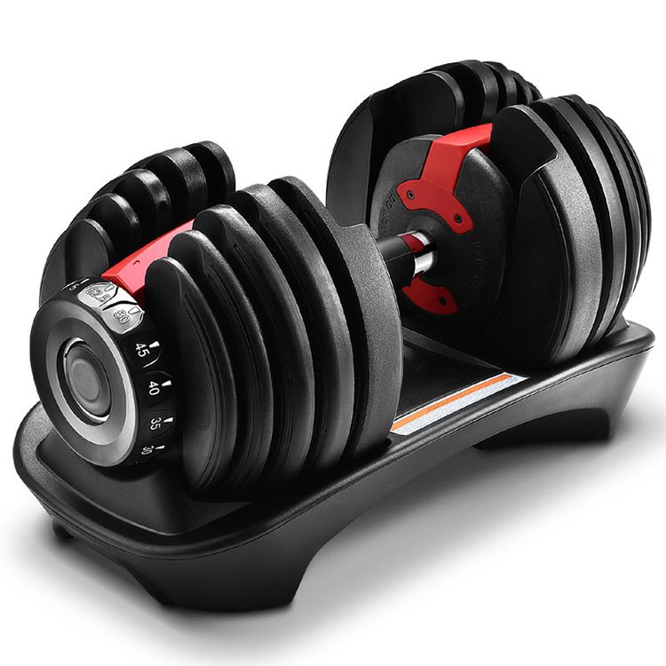 Yiwu Selection adjustable dumbbell 52.5LB dumbbell combination set manufacturers wholesale