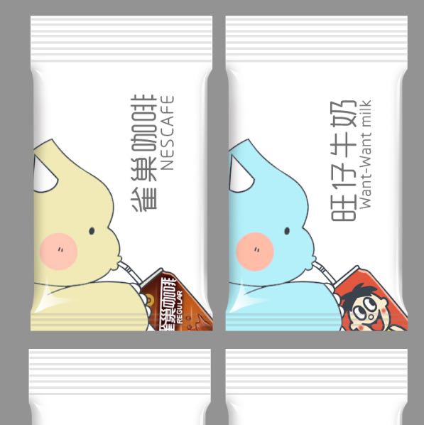 6片卡通湿巾图案可爱卡通人物创意礼品创意图片出门旅游必备神器图