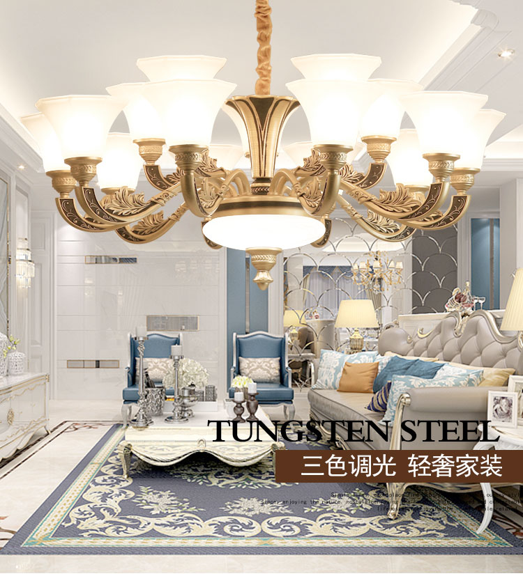 欧美北欧蜡烛灯吊灯餐厅客厅灯