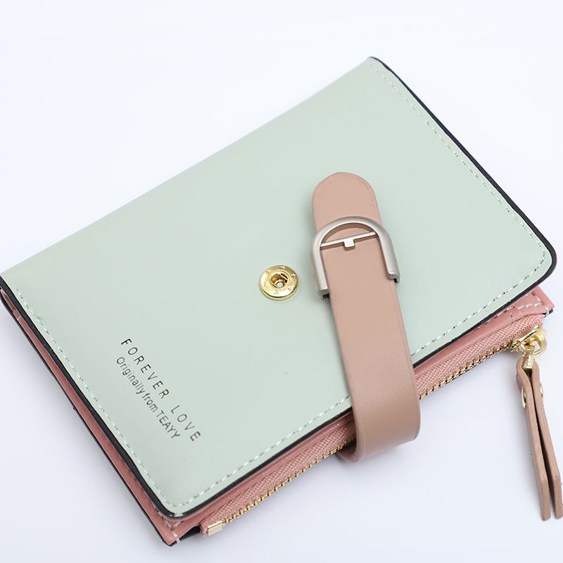 Amazon's new women's small wallet Japan and Korea Academy style Mini cute 20 percent discount wallet manufacturers direct thumbnail