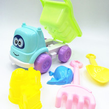 新款沙滩车套装 决明子儿童塑料翻斗车模型 沙滩池玩具 8295-34