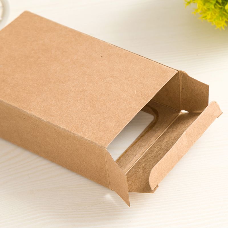 厂家定制保温杯包装盒开窗折叠牛皮纸盒创意广告牛皮纸盒定做logo详情图3