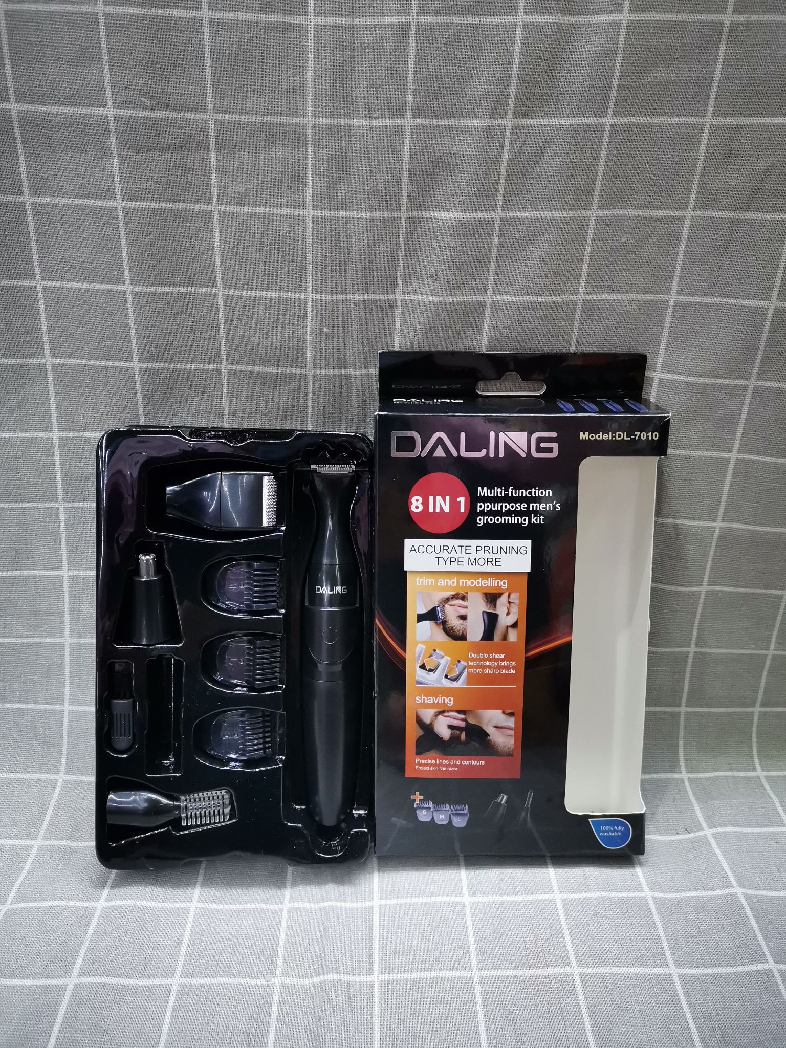 Daring electric nose hair trimmer DL-7010 Shaving nose hair trimmer multi-function sideburns knife eyebrow trimmer cross border details Picture