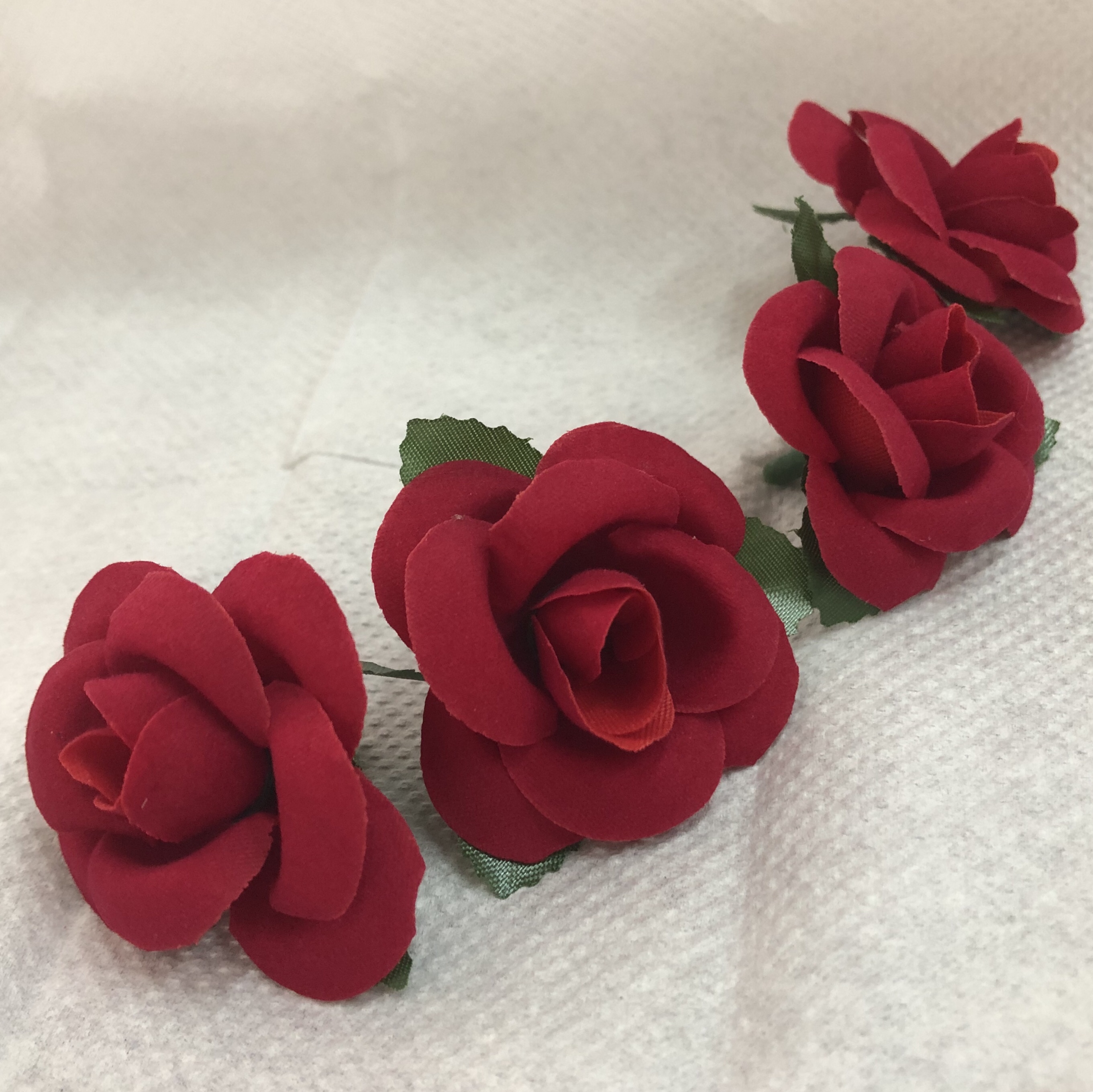 特小小玫瑰花头细节图