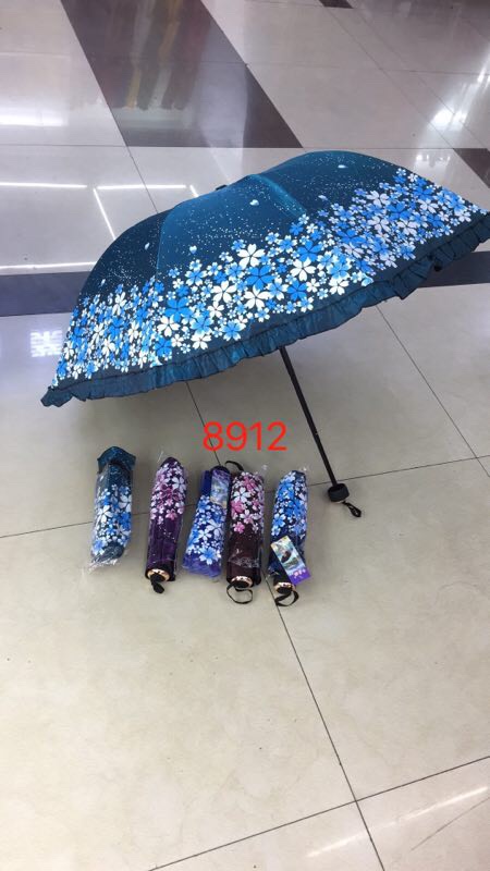 晴雨伞实物图