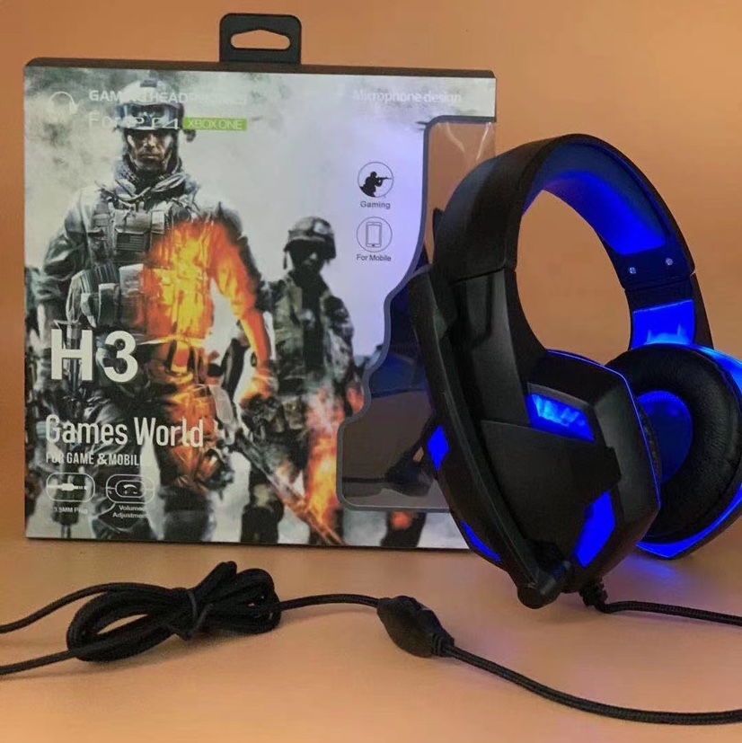 H3 with light chicken game headset can be used for computer phablets and other devices