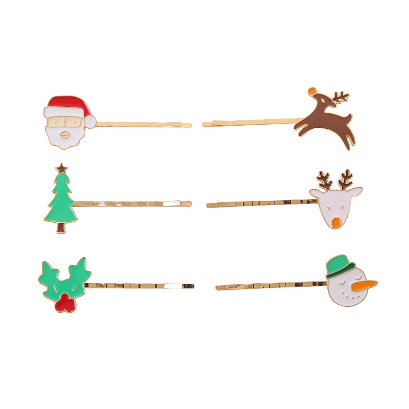 Santa Claus, reindeer, Christmas tree, hairpin, hair accessory, headwear, popular accessories undefined