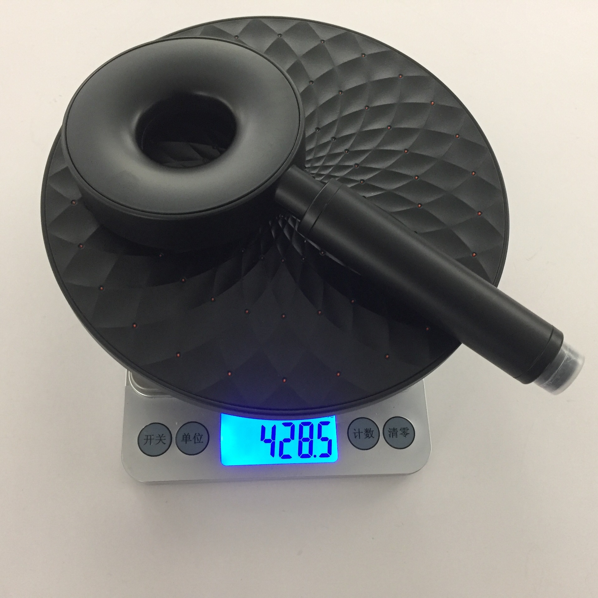 Factory direct sales of ABS shower overhead spray, multi-functional rain shower head, rotary overhead spray set Specification image