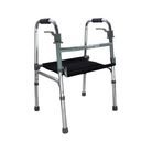 牛津布便携可拆坐垫残疾人铝合金学步助行器老人四脚拐杖