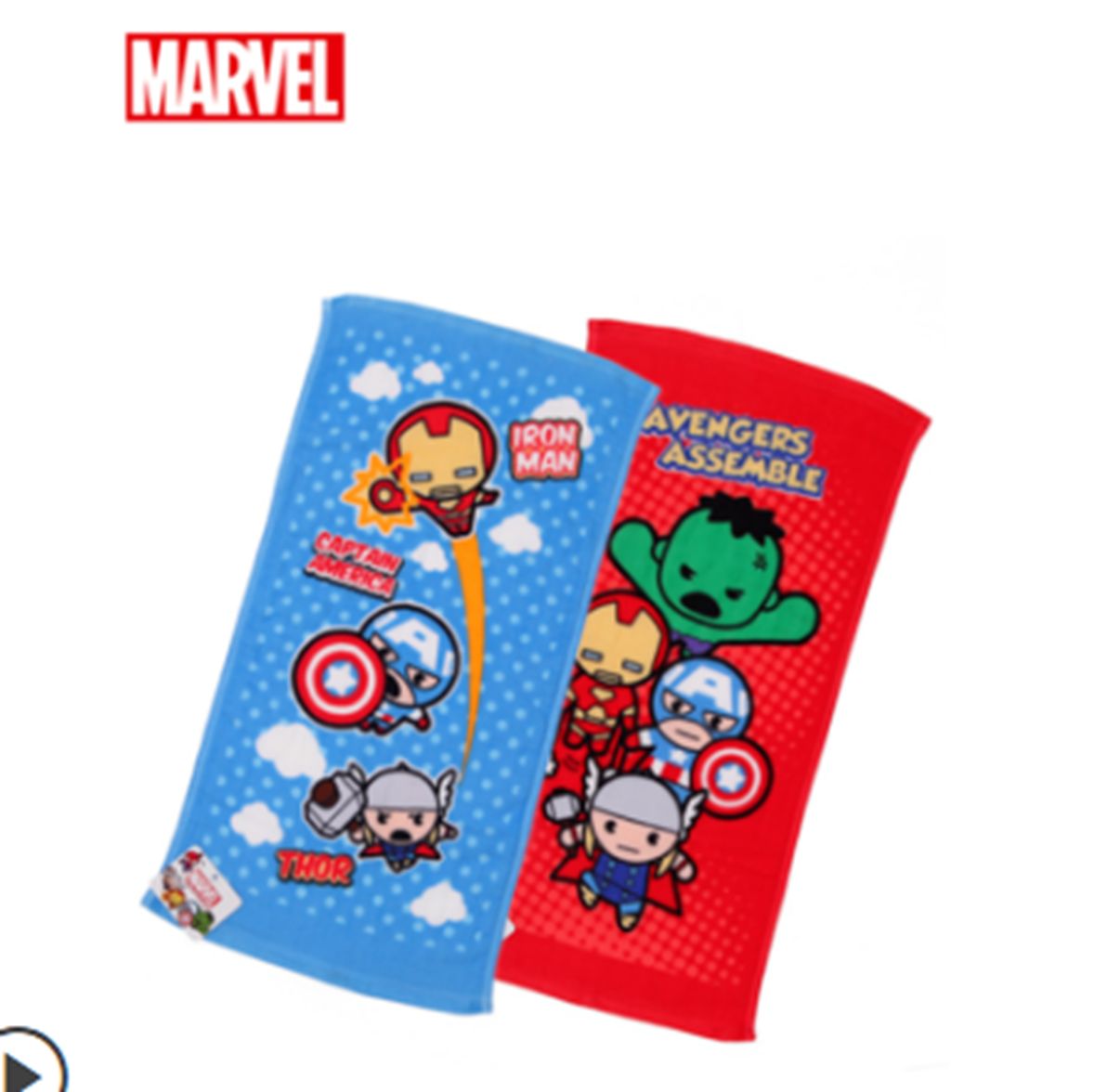 Yiwu Selection Marvel Avengers Avengers Pure cotton gauze children's towel MA902CT#/42349