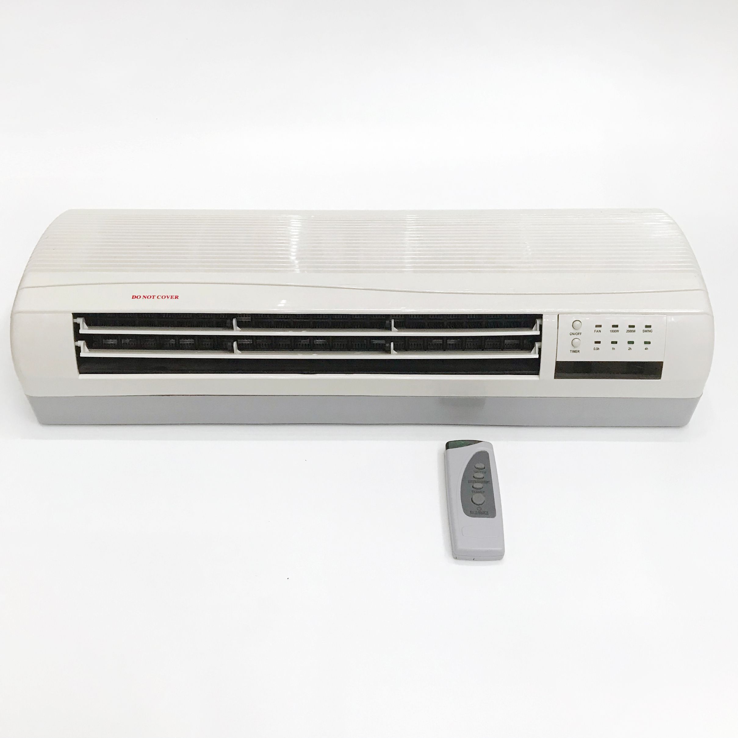 Heater wall mounted electric heater remote control household small sun electric heater office speed hot fan