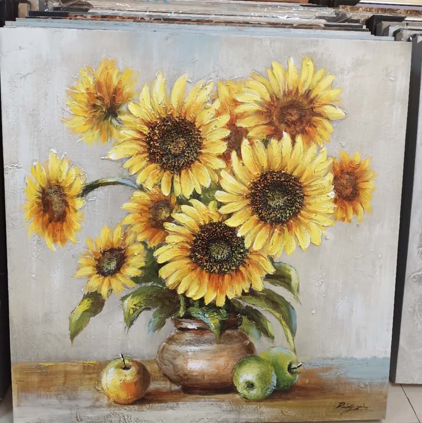 Sunflower Oil Painting Stereo Painting 001