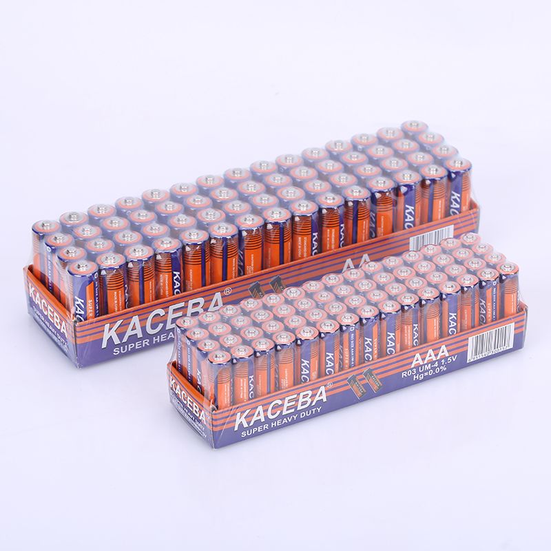 KACEBA7号AAA R03无汞环保锌锰干电池 手电筒玩具车用干电池详情图5