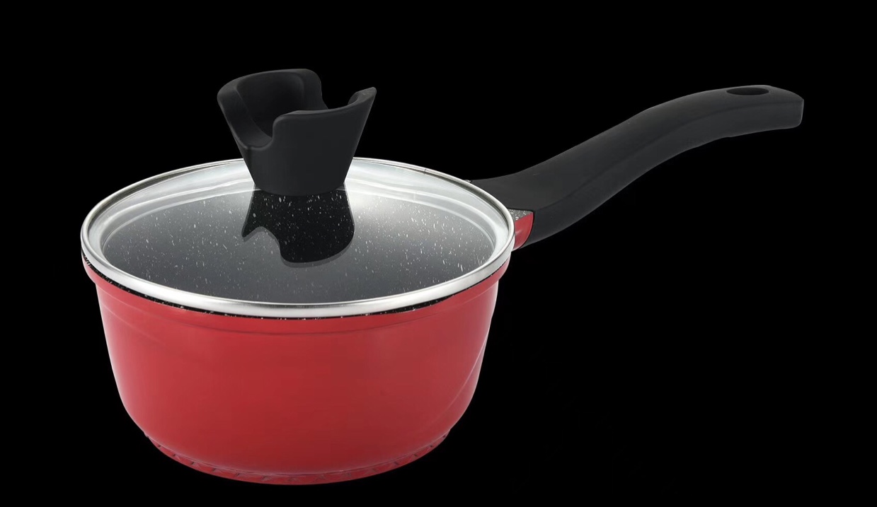 A stone milk pan a soup pan