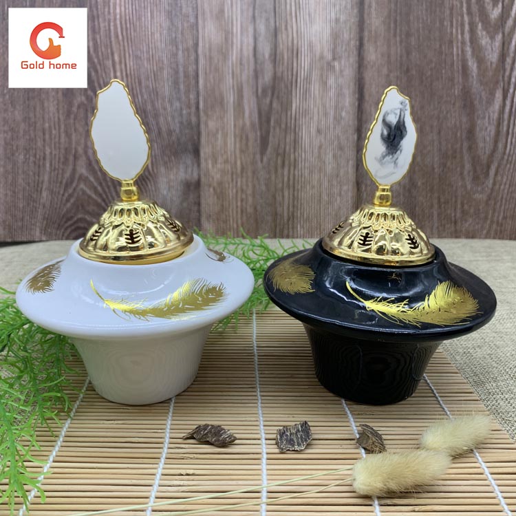 2020 Spot Arab Bakhoor household simple cup shaped incense burner