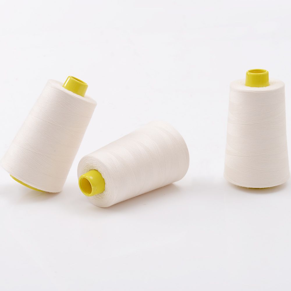 The factory supplies high-grade pure cotton clothing line cotton - wrapped polyester core core sewing thread thumbnail