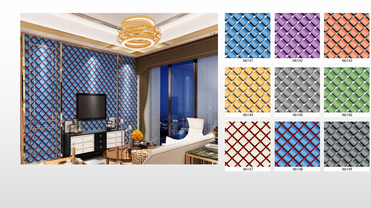 Wallpaper, PVCwallpaper, PVC waterproof wallpaper, 3D PVCwallpaper wall cover details Picture