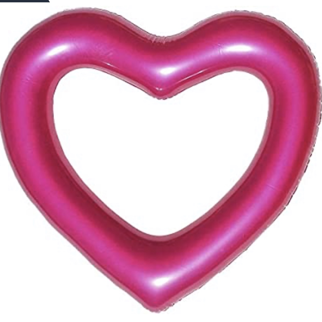 Inflatable toy swim ring floating row 90 hearts