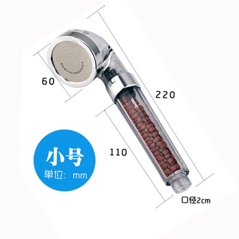 Handheld detachable and washable negative ion shower head, bathroom head, pressurized shower head accessories Application Scenario