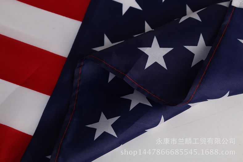 4号美国国旗 90×150cm外国旗 世界各国旗帜万国旗防水防晒细节图
