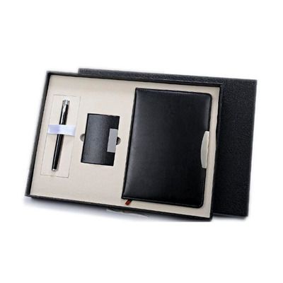 Kailushi Gift Pen Industry offers office pens, business card boxes, notebook three-piece sets, business promotion gifts, notebook sets, wholesale and customized logos