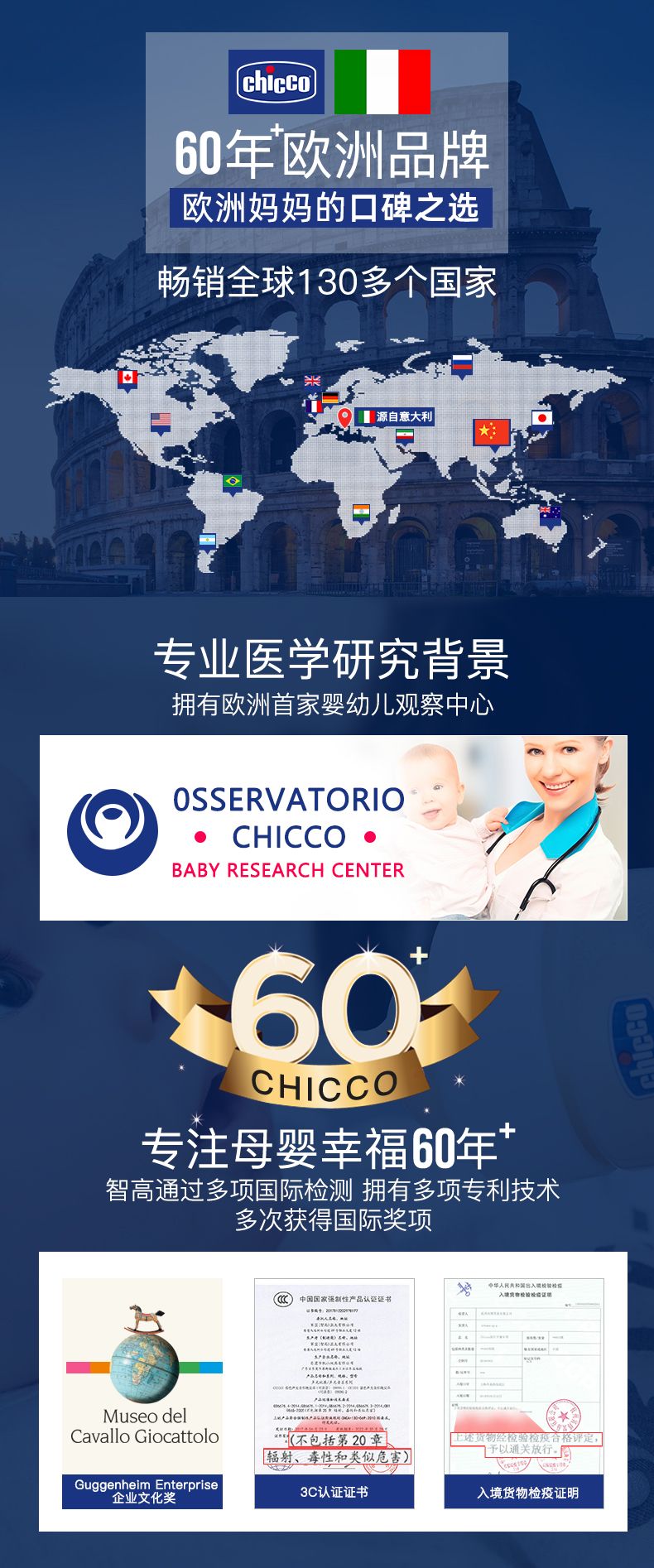 chicco智高意大利高端母婴原装进口新生婴幼儿防蚊虫叮咬防蚊夹详情图1