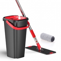 A clean hand mop plate rotating household wet and dry ceramic tile floor for lazy mopping