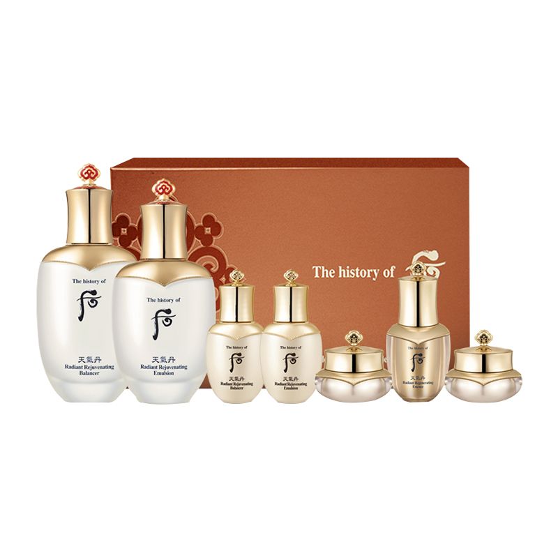 whoo后天气丹套装华泫水乳霜三件套盒保湿补水全效护肤详情图1