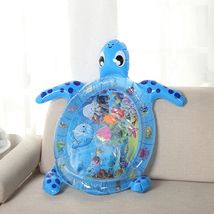 新款儿童PVC充气海龟拍拍垫加厚乌龟五角星垫亲子互动玩具冰垫