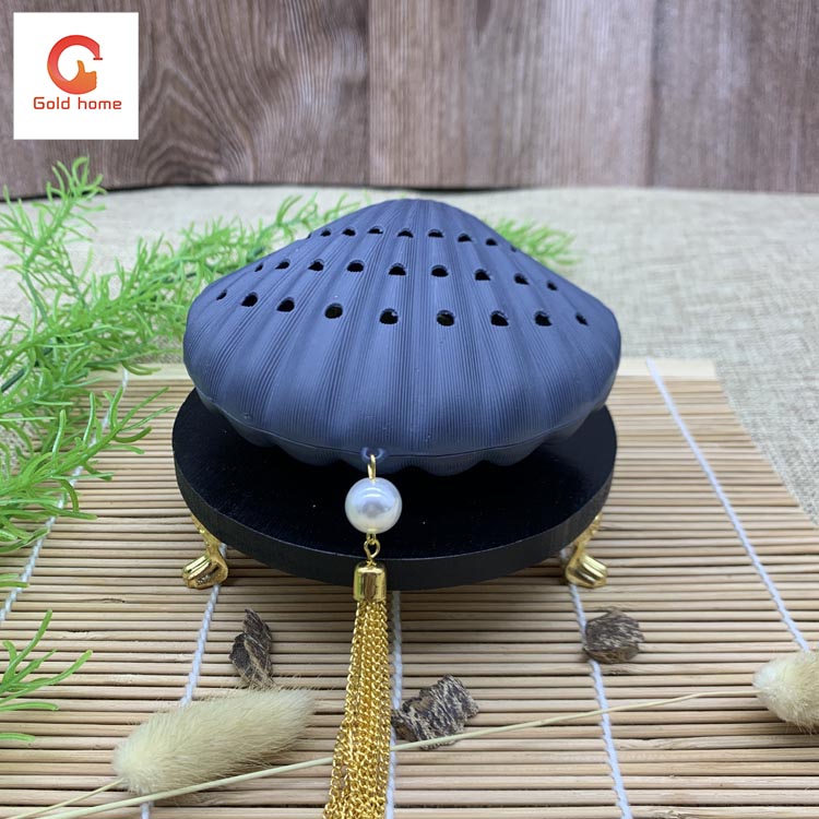 中东风格贝壳金属香炉产品图