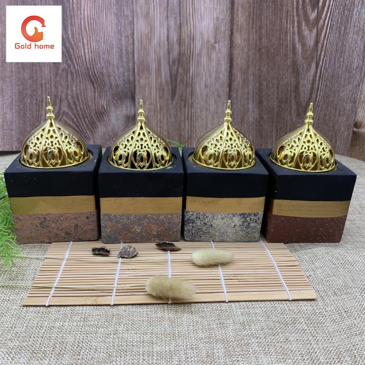 新款阿拉伯方形木炭香炉