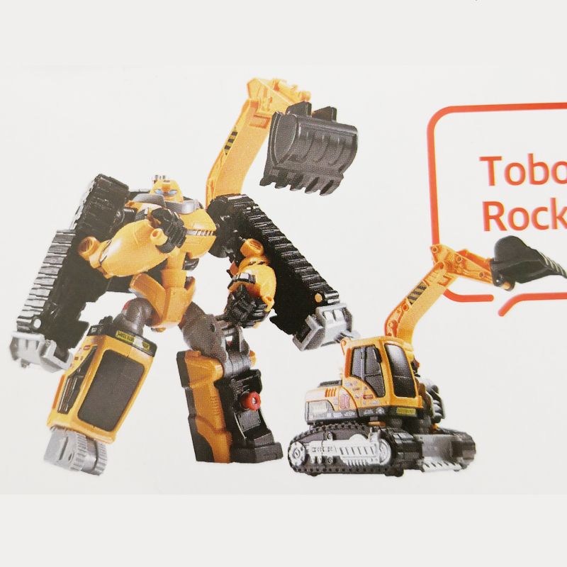 韩国托宝变形兄弟合体玩具组合 机器人 机甲挖掘机特力坦金刚详情图3
