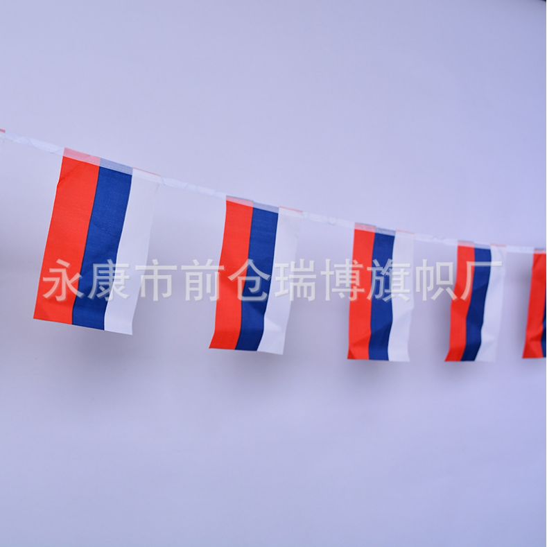 世界杯32强串旗定制 2018俄罗斯世界杯串旗 各国国旗批发详情图3