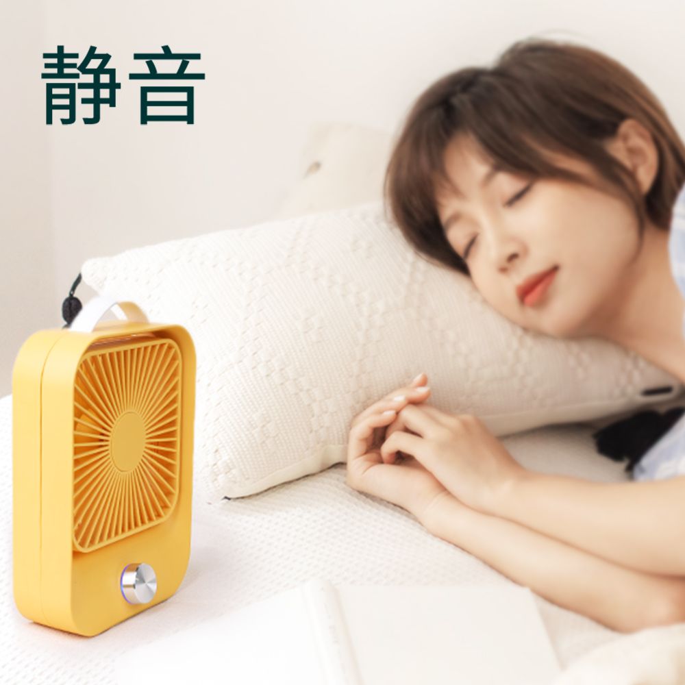 The manufacturer's new desktop fan with zero-degree stepless speed regulation and a customizable LOGO for home use is selling well across borders detail image 2