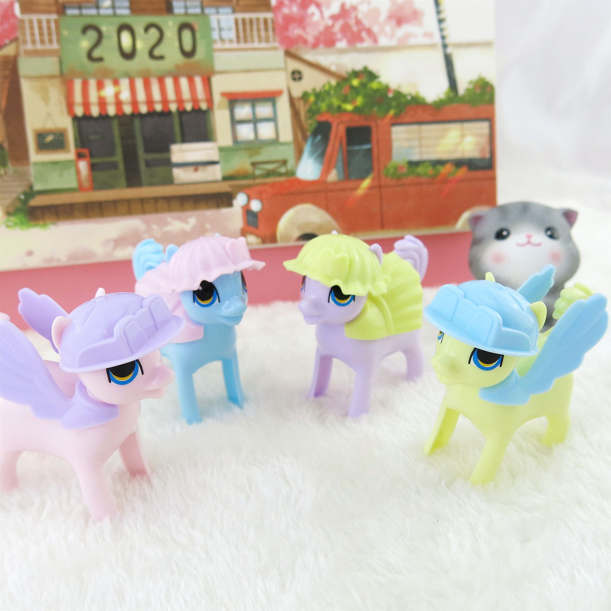 Fujia 8097A Unicorn Cartoon Pencil Sharpener, Mini and Cute Pencil sharpener for children, Prize for Primary School students