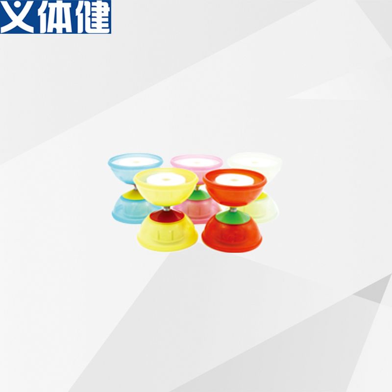 HJ - K2012 prosthesis will army sports health high-grade transparent double bowl diabolo