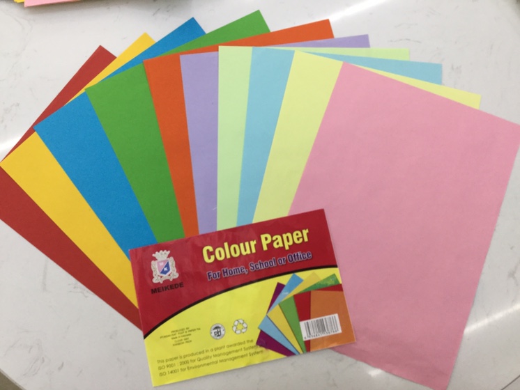 Colour printing paper thumbnail