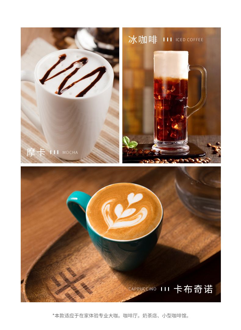 格米莱 CRM3018 半自动家用商用咖啡机意式 专业现磨奶茶店专用详情图11