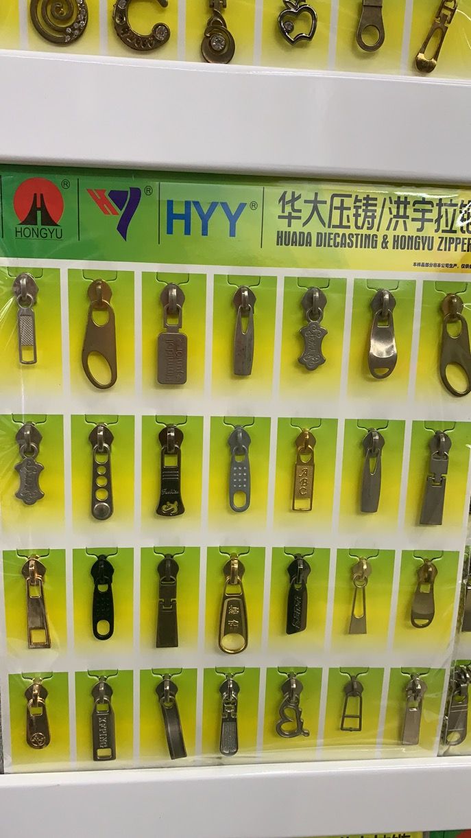 Huada die casting Hongyu zipper manufacturers direct selling 5#8# bags puller 4