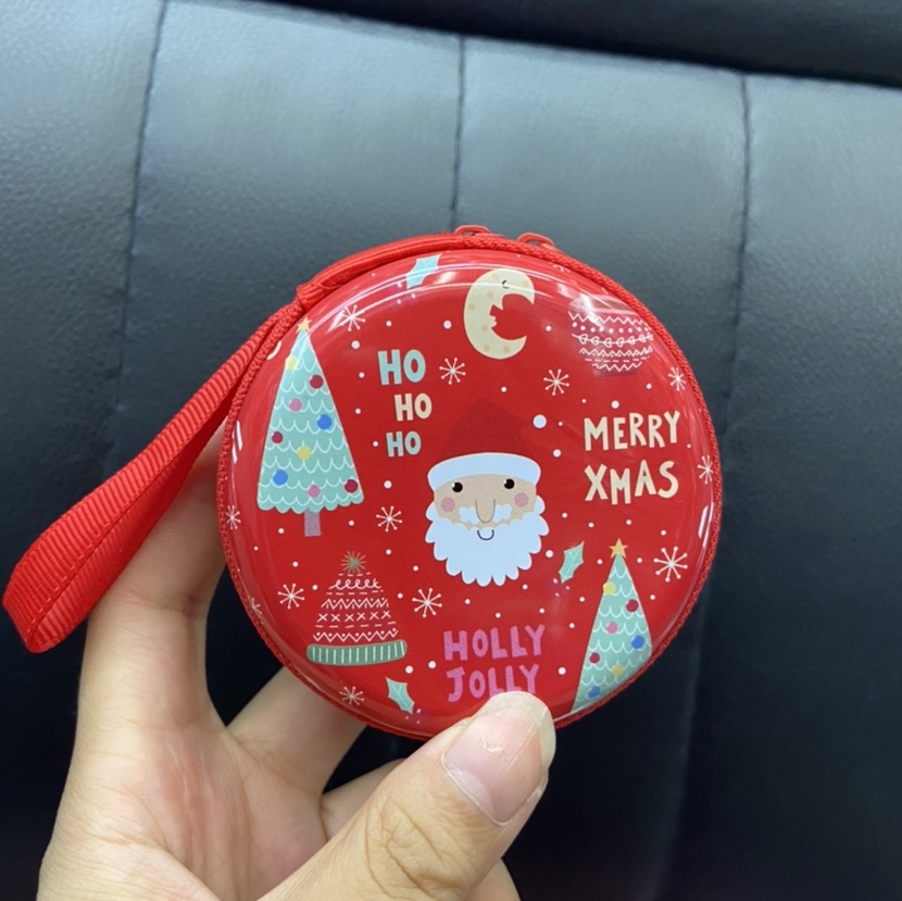 马口铁创意零钱包圣诞圆形款01