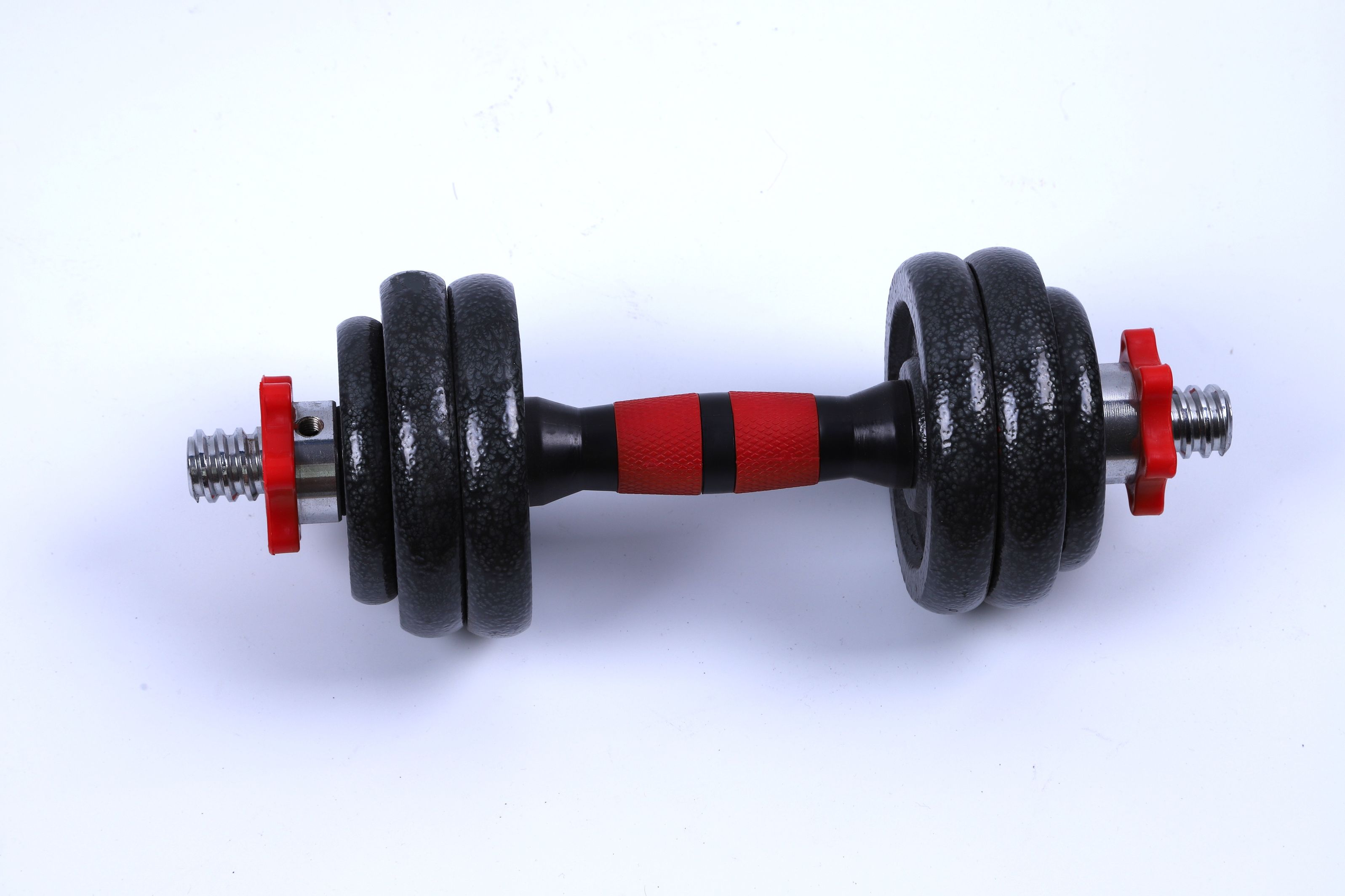 彩杆对装烤漆红字彩杆组合手铃义乌好货家用健身体育器材厂家批发详情图1