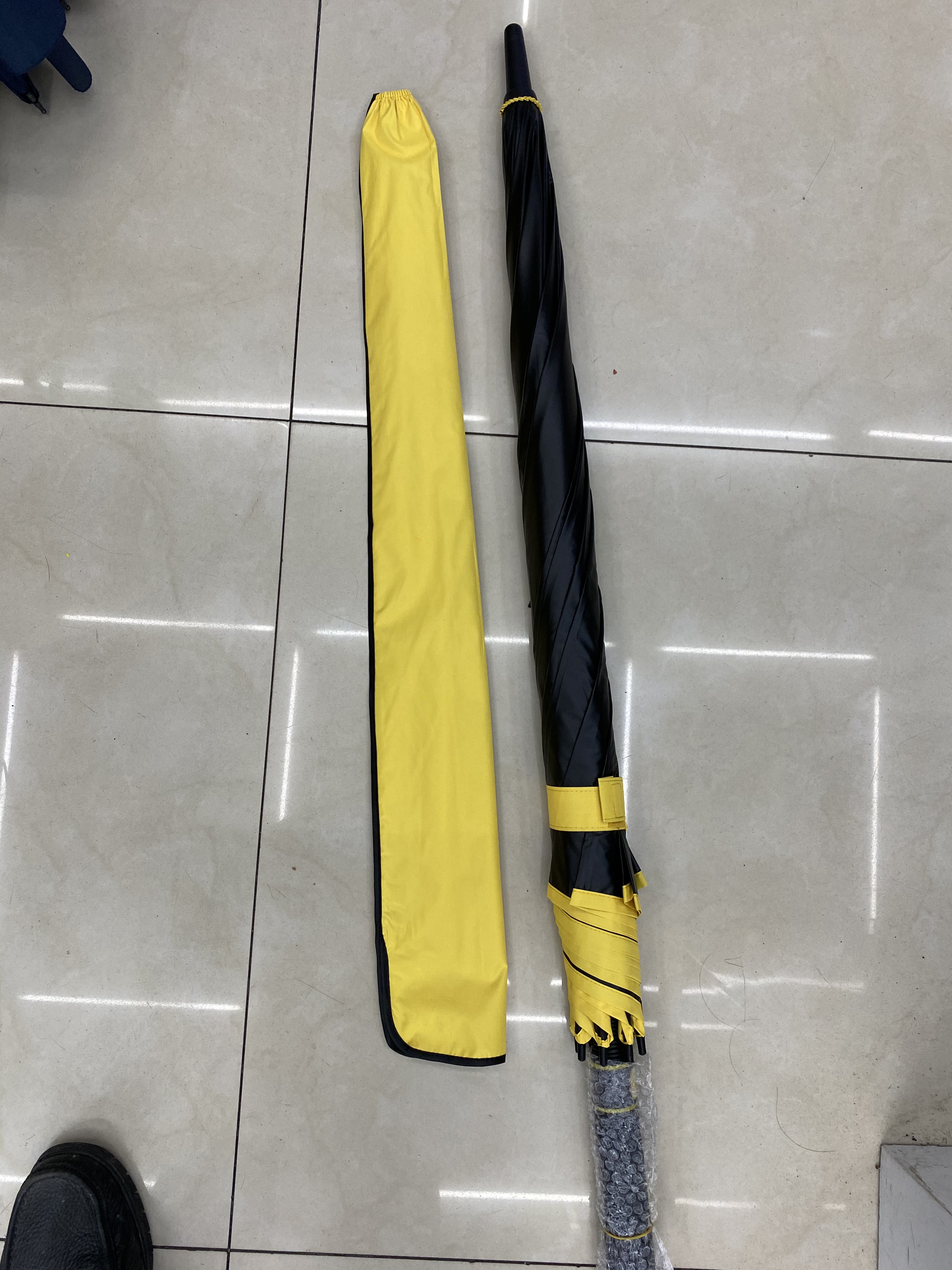 70/8K配色纤维黑胶自动伞详情图9