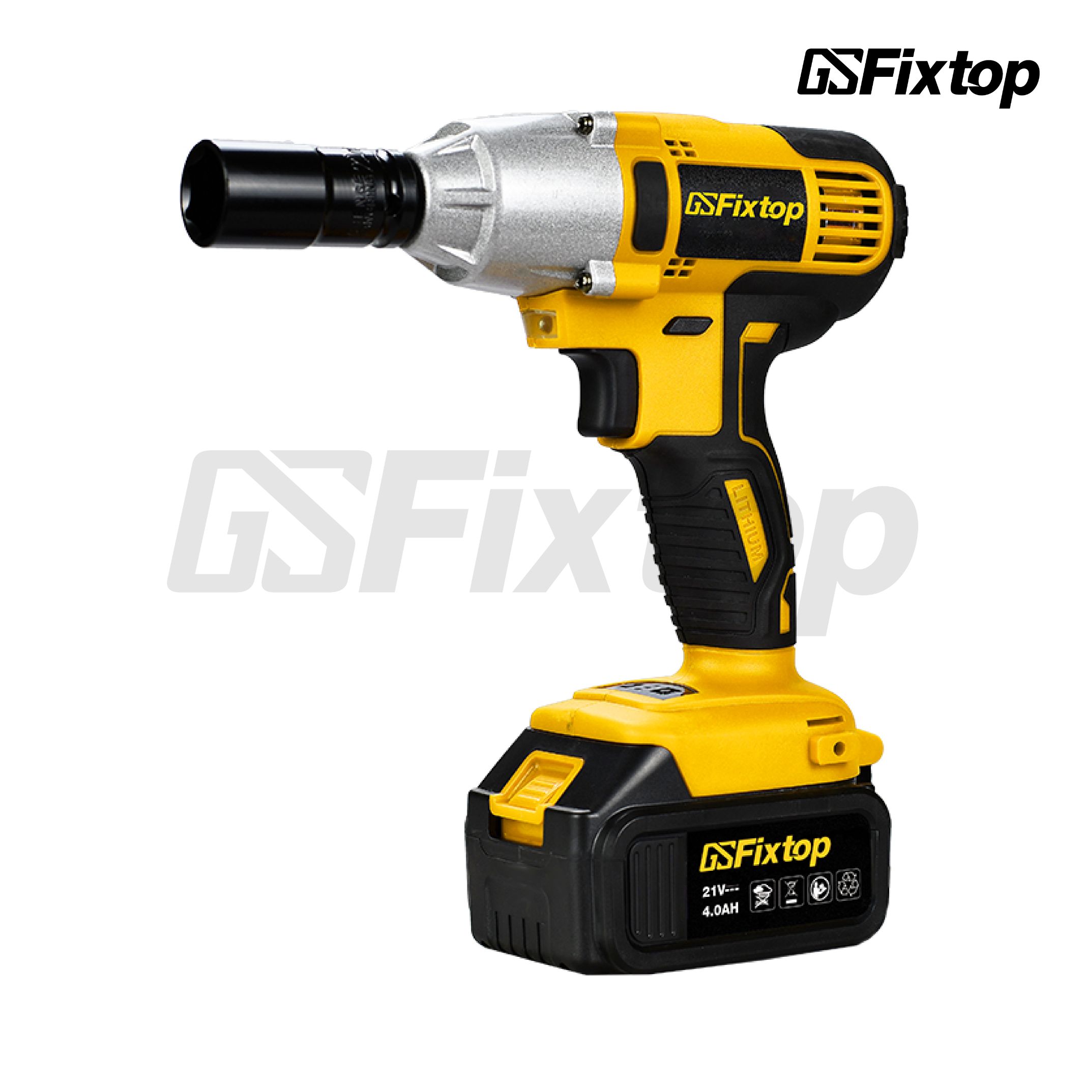 GSFixtop工具Li-ion cordless screwdriver 21V锂电扳手细节图