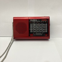 红色蓝牙收音机