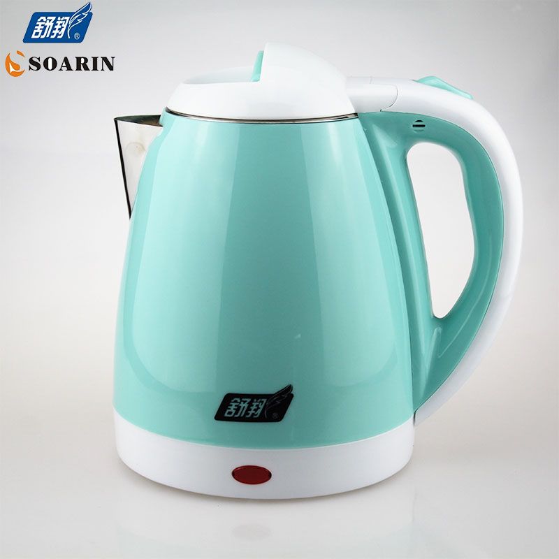 Domestic sales Chinese in-stock Shuxiang brand SX-8218A double-layer anti-scald stainless steel electric kettle, anti-dry burning automatic power-off kettle