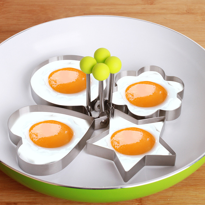 加厚不锈钢煎蛋器煎鸡蛋模具 荷包蛋煎饼模具 煎蛋模具煎蛋圈