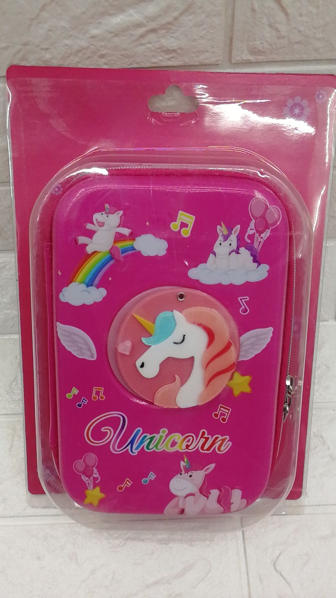 EVA Unicorn Pen Case with Mirror, waterproof Stationery Storage box, Large Capacity storage bag, Pencil case, Cartoon pen case Application Scenario