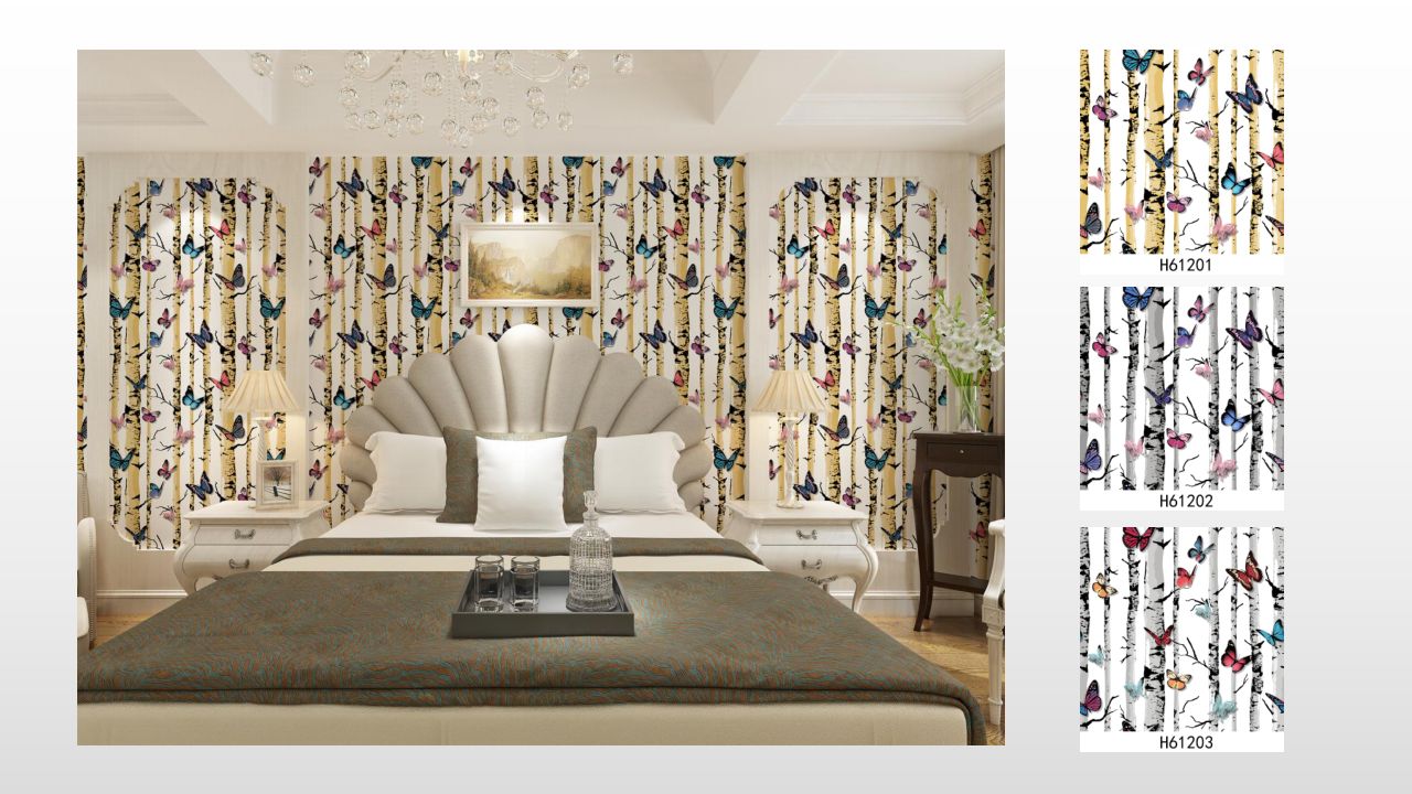 Wallpaper, PVCwallpaper, PVC waterproof wallpaper, 3D PVCwallpaper wall cover detail image 12